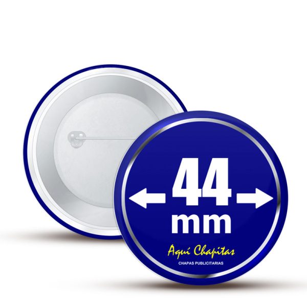 CHAPITA ALFILER 44 MM