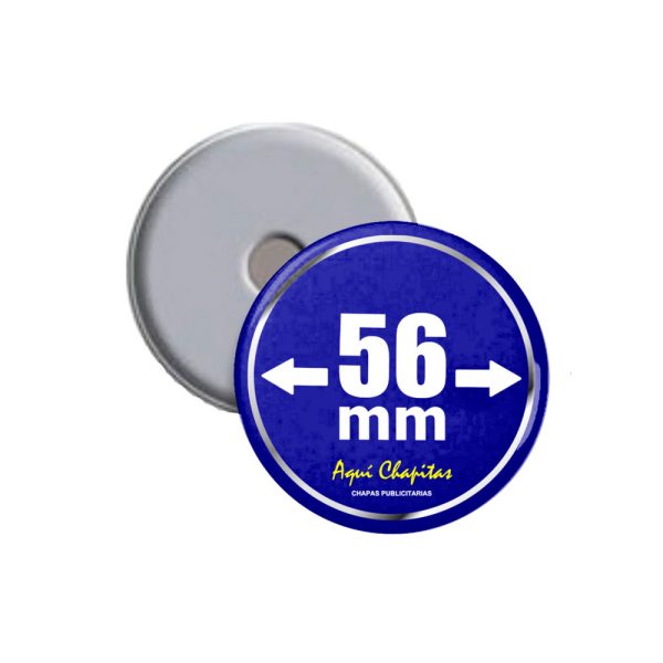 CHAPITA IMÁN 56 MM