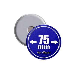 CHAPITA IMÁN 75 MM