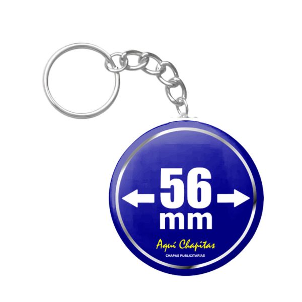 CHAPITA LLAVERO 56 MM