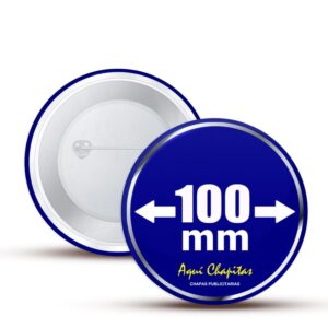 CHAPITA ALFILER 100 MM